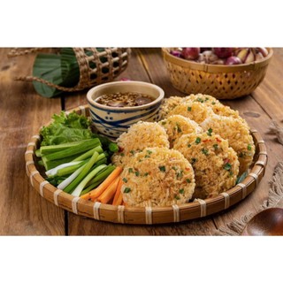 Combo 3 gói cơm cháy Ninh Bình Vàng siêu ruốc 250g