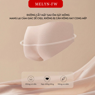 Set 6 quần lót nữ su thạch băng lụa MELYN-FW kháng khuẩn tàng hình trong hộp không đường may, nàng được chọn màu VST06