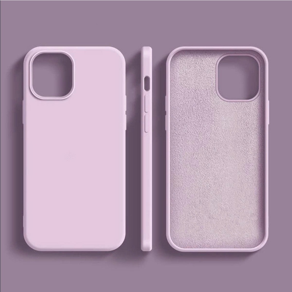 Ốp Lưng iPhone TPU Đệm Nhung Chống bẩn, Chống Sốc, Bảo Vệ Camera - iP 7/8/X/XS/11/12/13/14/15/16/17/Plus/Pro/Max CB - ảnh 4