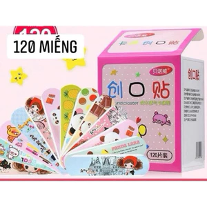 URGO Hộp 100 Miếng Băng Keo Cá Nhân Siêu Cute In Hoạt Hình Ngộ Nghĩnh Chống Thấm Nước An Toàn Cho Da Bé(HNS)