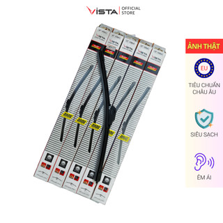 Gạt Mưa Vista Thân Mềm Cao Cấp - Ecoflat - Tiêu Chuẩn Cho Xe Ô Tô Suzuki Vitara - Lưỡi Silicon - Tiêu Chuẩn Châu Âu