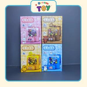 Đồ Chơi Máy Gắp Thú Siêu Mini KT: 15x10x10 cm Cho Bé, Đồ Chơi Gắp Bóng Kẹo Mini - Dream Toy 016