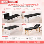 Giường Vali Gấp Gọn Spa | Giường Chân Gỗ | Giường Chân Sắt Gấp Gọn | Phun Xăm TaTo | Chăm Sóc Da Nối Mi Cao Cấp — ảnh 1