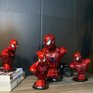 Mô Hình Spider Man Marvel Cao 18cm / 30cm – Figure Người Nhện Decor Bàn Học Phòng Gaming Siêu Đẹp