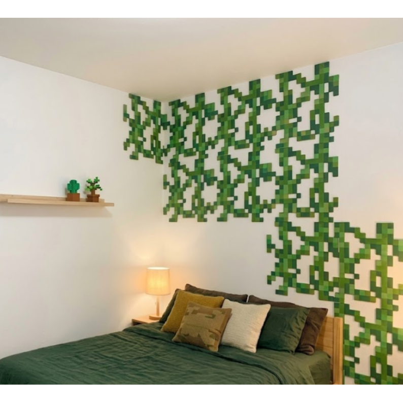 DÂY LEO MINECRAFT, TRANG TRÍ TƯỜNG MINECRAFT, DECOR TƯỜNG, MÔ HÌNH MINECRAFT, VINES MINECARFT