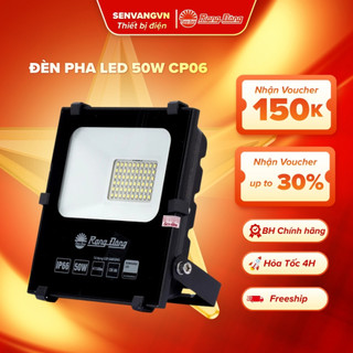 Đèn Pha LED 50W Rạng Đông Model: CP06 50W Chính Hãng - Senvangvn