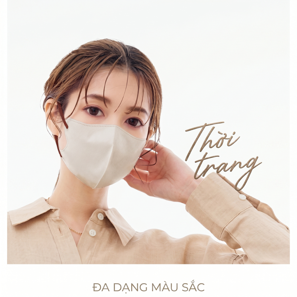 Thùng 200_100_50 Cái Khẩu trang 6D DENTAL MASK người lớn hàng cao cấp chống nắng và tia UV , BỤI bẩn