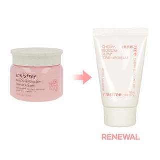 Kem Dưỡng Trắng Da Nâng Tone Tức Thì Innisfree Jeju Cherry Blossom Tone Up Cream