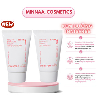 Kem Dưỡng Trắng Da Nâng Tone Tức Thì Innisfree Jeju Cherry Blossom Tone Up Cream