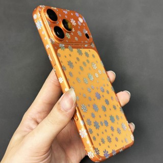 Miếng Dán Lưng Viền iPhone PPF Nhám Hình Hoa Mini – Từ iPhone 12 Đến 17 ProMax