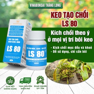 Keo Tạo Chồi LS80, Vinabonsai, Hũ 30gr, Tạo Mầm Tại Vị Trí Bất Kỳ, Không Suy Cây, Đen Chồi