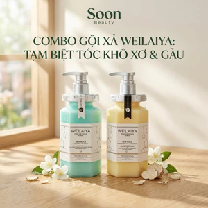 Cặp Dầu Gội Xả Nấm Truffle Weilaiya Phục Hồi Đa Tầng, Dưỡng Tóc Khô Xơ, Sạch Gàu, Lưu Hương Nước Hoa