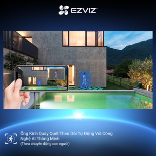[MỞ BÁN] Camera WIFI Ezviz C8C 5MP Cảnh Báo Bằng Đèn Xanh-Đỏ, Chống Chịu Thời Tiết, Tích Hợp AI Phát Hiện Dáng Người