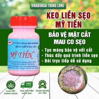 Keo Liền Sẹo Cho Cây GreenHome, Mỹ Tiến, Chai 100gr, Liền Nhanh Vết Cắt Da Cây, Chiết Cành