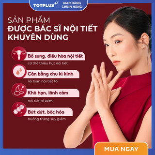 Manhae Menopause - Viên Uống Cân Bằng Nội Tiết Tố Nữ, Điều Hòa Kinh Nguyệt, Khô Hạn - Nhập Khẩu Pháp