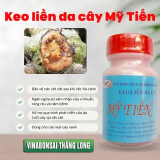 Keo Liền Sẹo Cho Cây GreenHome, Mỹ Tiến, Chai 100gr, Liền Nhanh Vết Cắt Da Cây, Chiết Cành