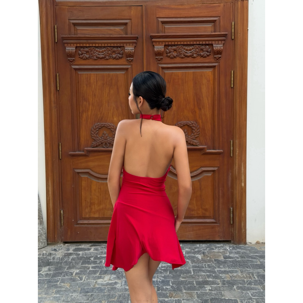 [ĐẦM_YẾM] Scarlet Muse Dress - Thiết Kế Đơn Giản, Phong Cách Hiện Đại