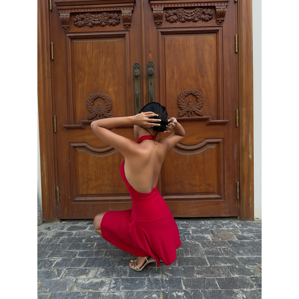 [ĐẦM_YẾM] Scarlet Muse Dress - Thiết Kế Đơn Giản, Phong Cách Hiện Đại