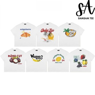 {HOẢ TỐC} SamSam TEE Áo Thun Boxy Local Brand Form Rộng 250gsm " SUMMER " Cotton Tay Ngắn Mùa Hè