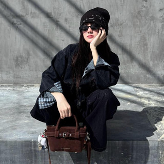 Túi Đeo Chéo Beltline Size S 98stu Local Brand Đựng Vừa Điện Thoại Da PU cao cấp