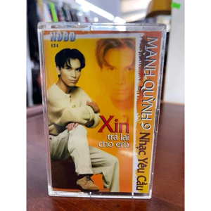 Băng Cassette Mạnh Quỳnh - Xin Trả Lại Cho Em