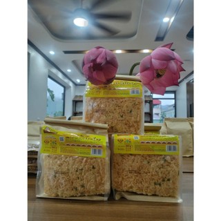 Cơm cháy Ninh Bình Vàng siêu ruốc 300g một sản phẩm đặc sắc của Đại Long được làm từ gạo nếp cái hoa vàng tuyển chọn