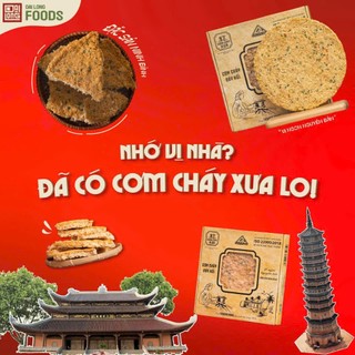 Cơm cháy đáy nồi thượng hạng siêu ruốc nấu thủ công bằng nồi gang truyền thống một sản phẩm của Đại Long Foods