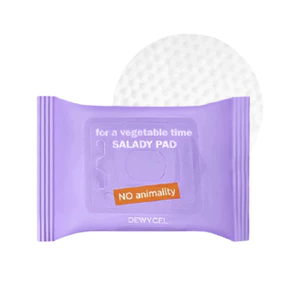 Toner pad thuần chay Dewycel Salady (30 miếng/gói) Skincare tẩy da chết, làm sạch da, h