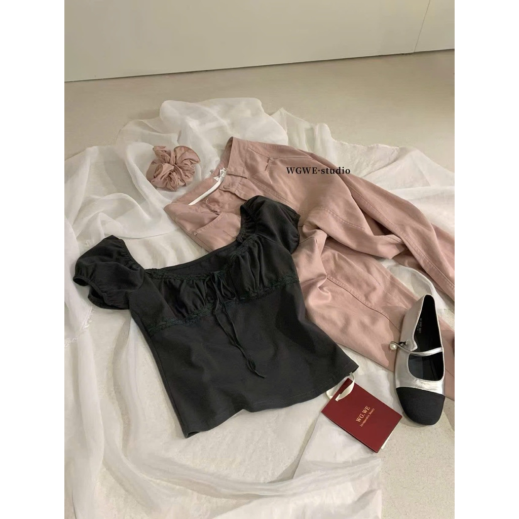 [𝐒𝐮𝐙𝐲] Áo Thun Cổ U WEGE #9510 QCCC