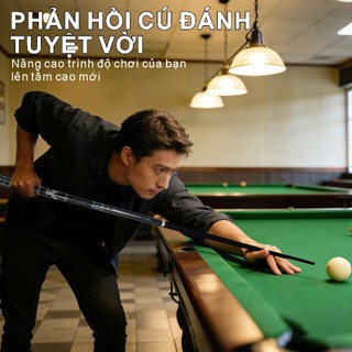 Gậy Bi Lắc TROUFY Carbon Pool 12.5mm Kèm Hộp Đựng và Nối Dài