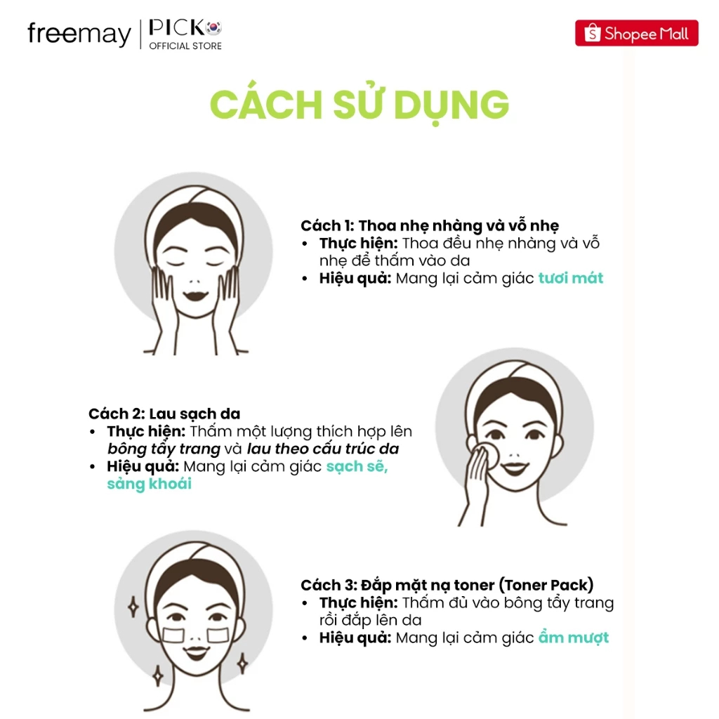 [QUÀ TẶNG KHÔNG BÁN] Combo minisize Freemay gồm 1 chai Toner thuần chay 100ml và 1 chai Kem Dưỡng phục hồi 30ml