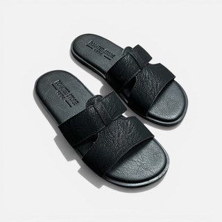 Dép Da Nam Quai Đan Bản To size 37-44 , Kiểu Dáng Thời Trang , Sang Trọng . Quai Da Xít Lót  Nỉ Êm Ái [ KN ]