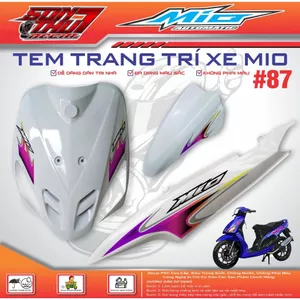 TEM XE MIO SPORT #87 (TEM 3 LỚP CAO CẤP - CỰC NÉT - KHÔNG PHAI MÀU)