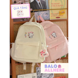 Balo Nữ Thêu Dễ Thương Chống Nước BL505