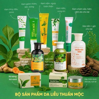 Thuần Mộc Sữa Tắm Thảo Dược 300ml - Dưỡng Ẩm, Làm Sạch Da, Chăm Sóc Da Body