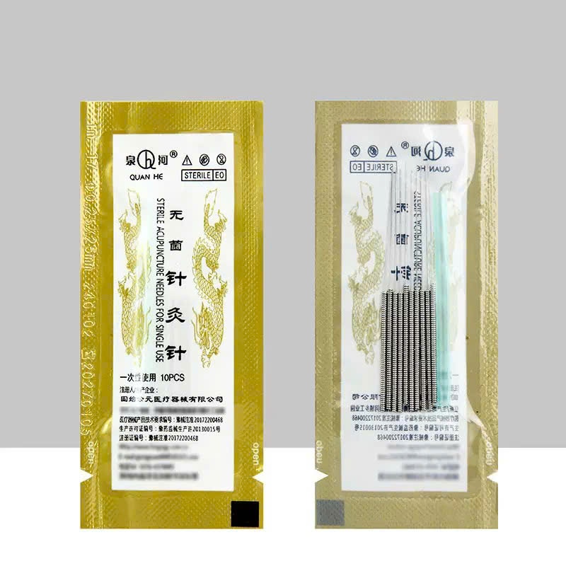 Kim châm cứu QUAN HÀ - Hộp 500 kim - Đóng túi - Siêu rẻ - Siêu bén - Đủ kích thước