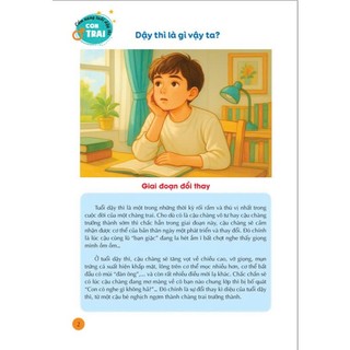Sách - Cẩm Nang Tuổi Dậy Thì Con Trai - Giáo dục giới tính - Ndbooks