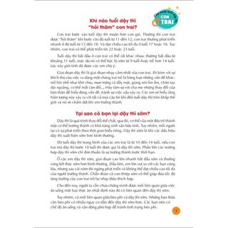 Sách - Cẩm Nang Tuổi Dậy Thì Con Trai - Giáo dục giới tính - Ndbooks