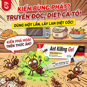 Nhập khẩu từ Đức-thuốc diệt kiến 35g Hiệu quả nhanh An toàn Dùng cho gia dụng