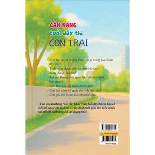 Sách - Cẩm Nang Tuổi Dậy Thì Con Trai - Giáo dục giới tính - Ndbooks