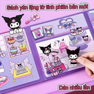 【Melody DIY Sách Yên Tĩnh】Không Cần Cắt, Xé Ra Là Dán, Đồ Chơi Thủ Công Sáng Tạo, Quà Tặng Cho Bé