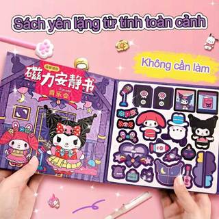 【Melody DIY Sách Yên Tĩnh】Không Cần Cắt, Xé Ra Là Dán, Đồ Chơi Thủ Công Sáng Tạo, Quà Tặng Cho Bé