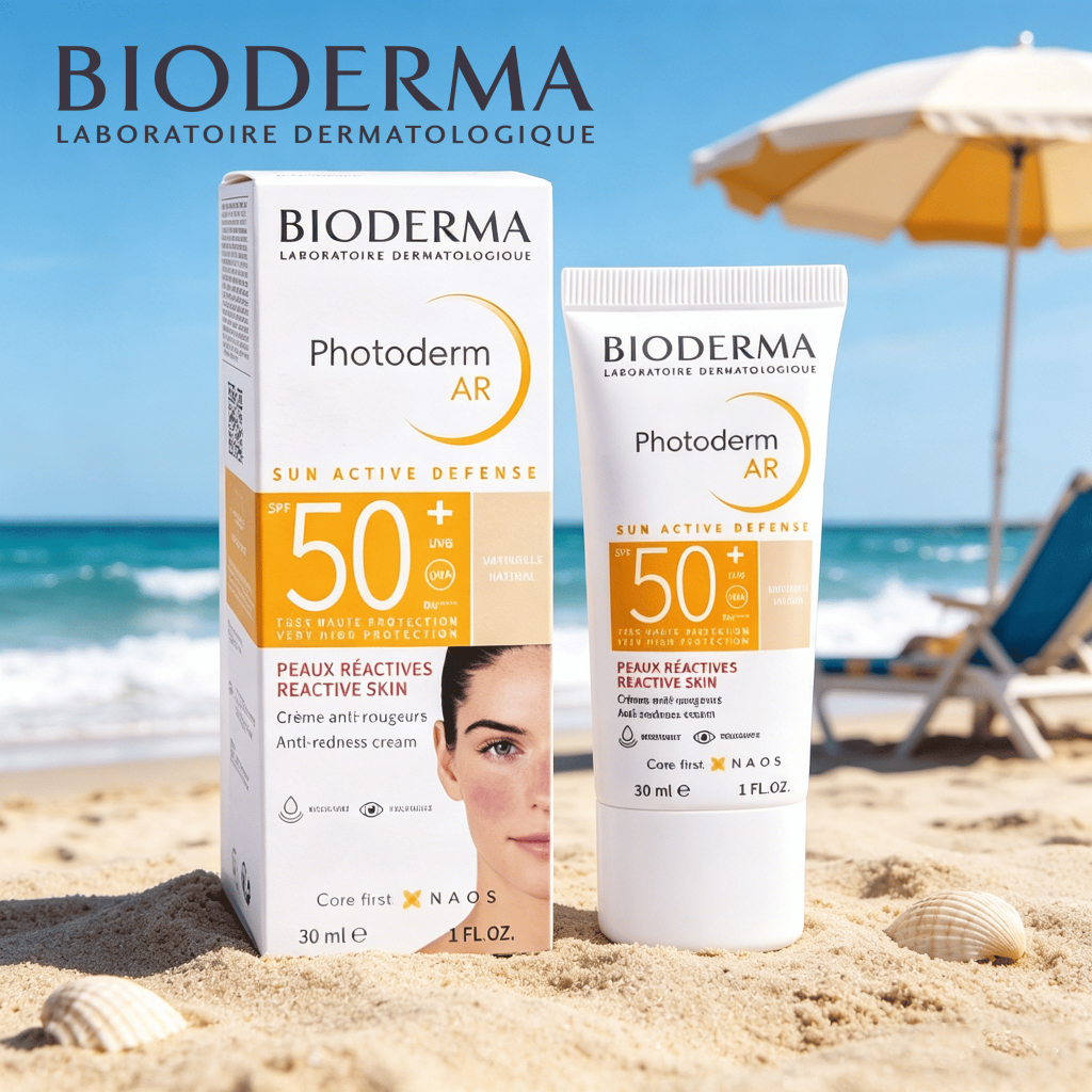 Kem chống nắng Bioderma Photoderm AR SPF50+ Anti-Redness Cream cho da nhạy cảm dễ đỏ 30ml