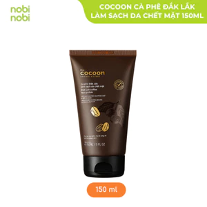 Tây tế bào chết Cocoon Đắk Lắk làm sạch da mặt 150ml