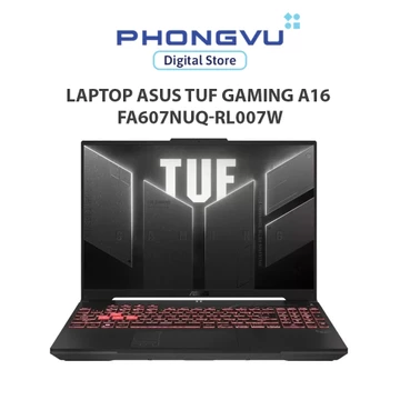 Laptop Gaming Asus TUF A16 FA607NUQ-RL007W (Ryzen 7 170/ GeForce RTX™ 4050/ 16GB/ 512GB/ Windows 11 Home) - Bảo hành 24T
