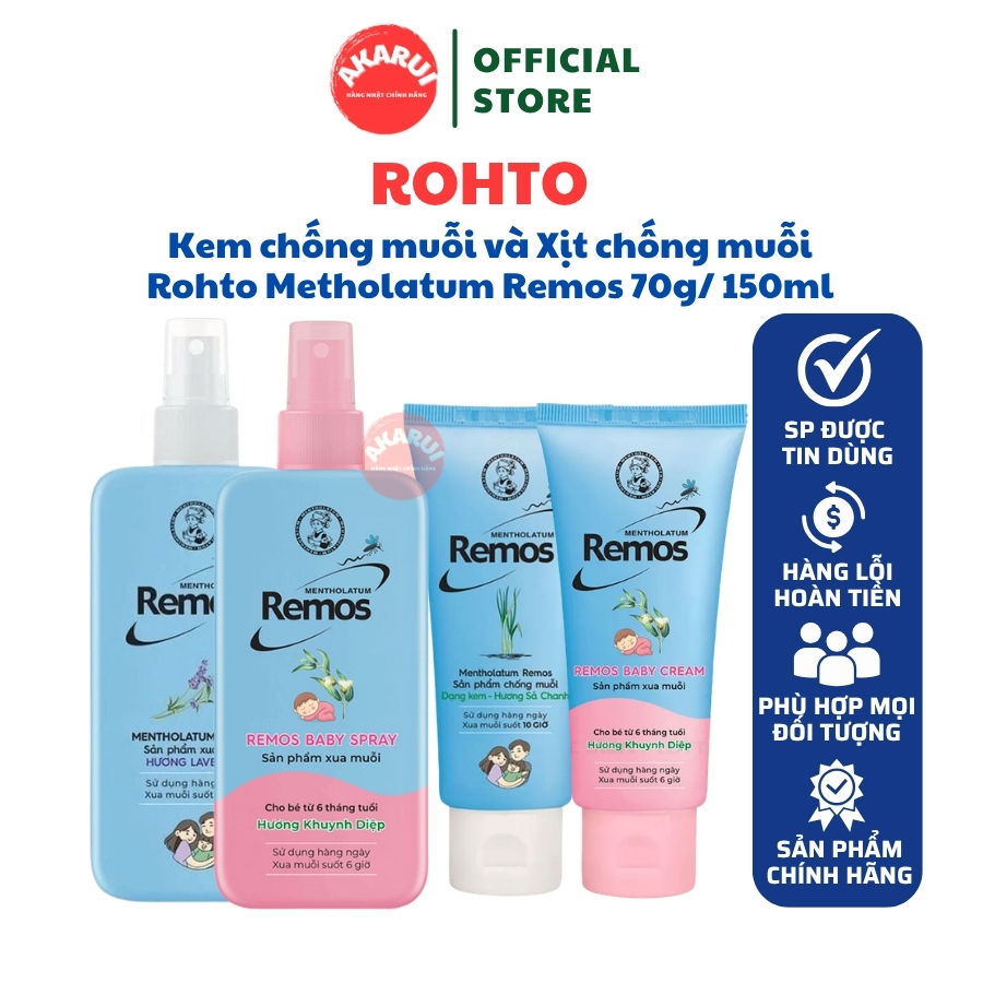 Remos - Xịt Chống Muỗi Giá Tốt, Chính Hãng, Đảm Bảo | Shopee Việt Nam
