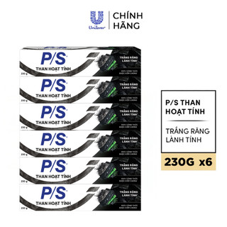 [LIVE] Combo 6 Kem đánh răng P/S Trắng Răng Lành Tính - 100% Công Thức Được Kiểm Chứng
