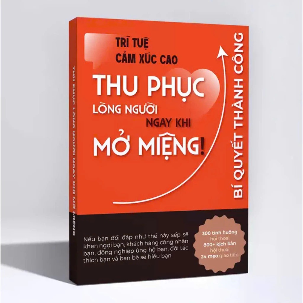 Bìa sách Thu Phục Lòng Người Ngay Khi Mở Miệng