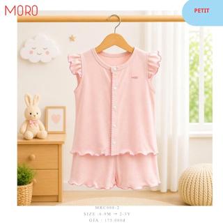 Bộ cài giữa bé gái cộc tay quần đùi- MRC008-2