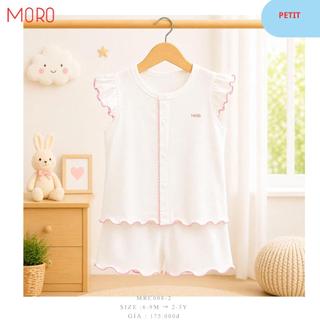 Bộ cài giữa bé gái cộc tay quần đùi- MRC008-2